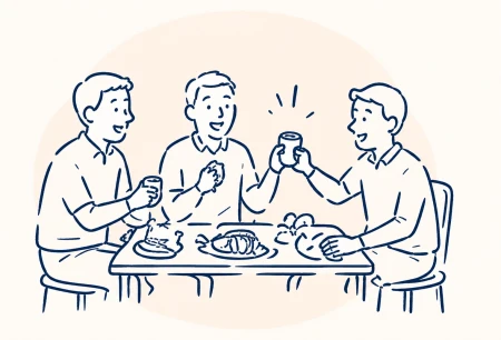 おやじの交流